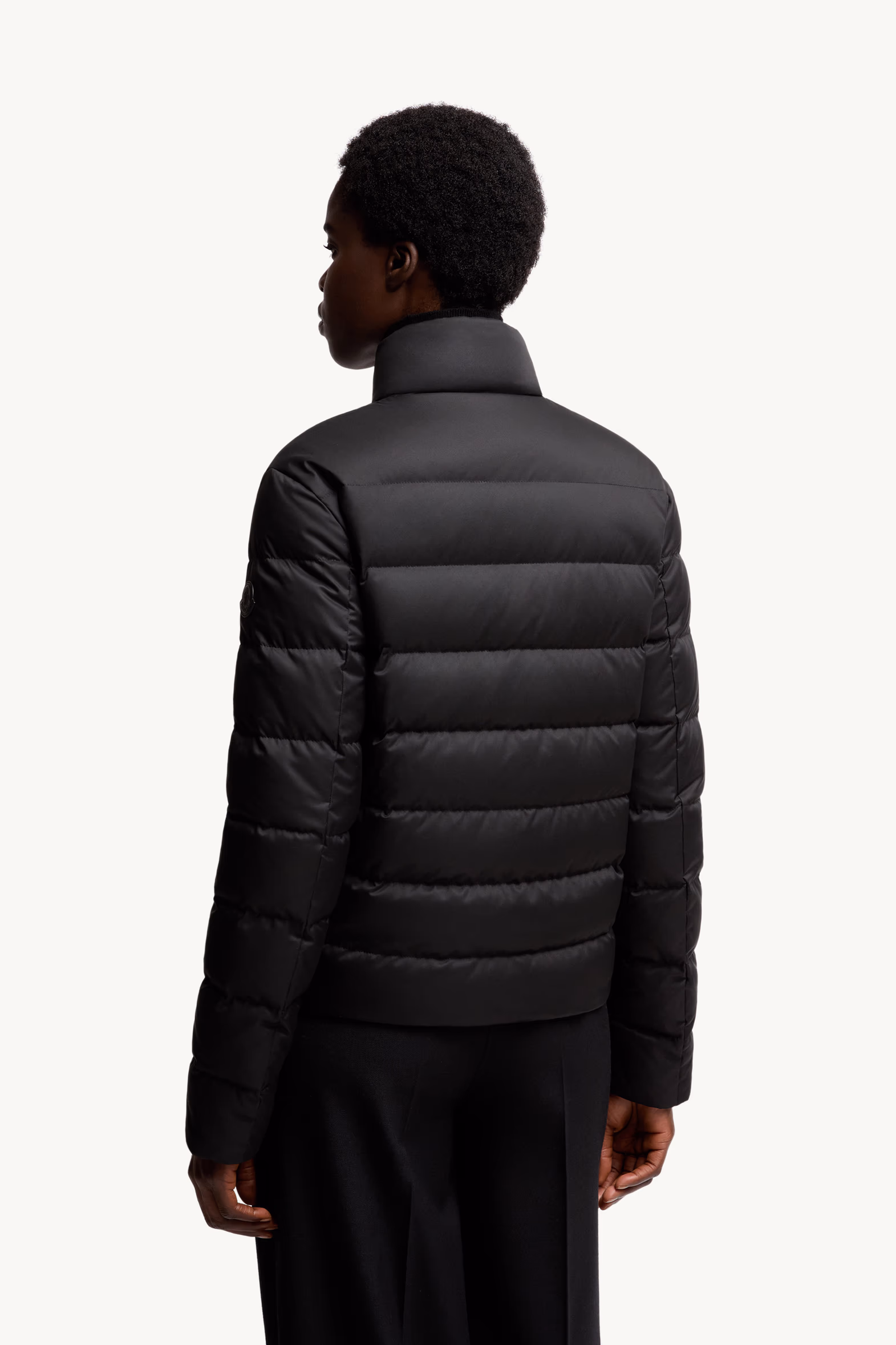 Bessettes Short Down Jacket Women Black Moncler 5